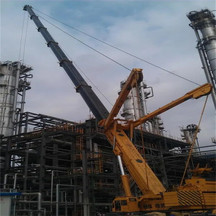 解放吊车吊钢板怎么吊